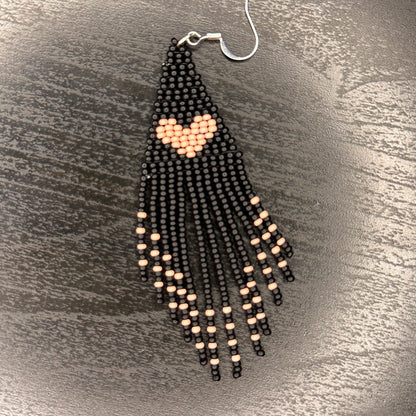 Heart Dangling Earrings