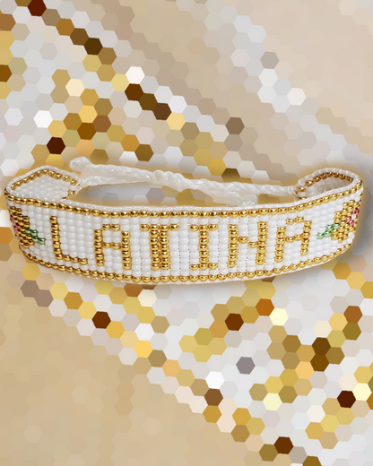 LATINA Beaded Bracelet - Pulsera de Chaquiras LATINA