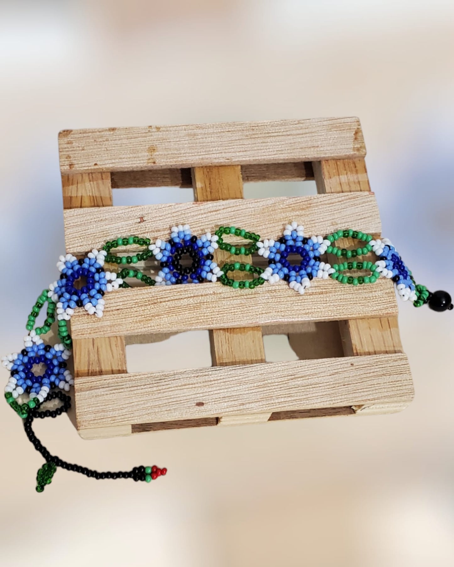 Beaded Flower Set - Set de Flores de Chaquiras/Mostacillas